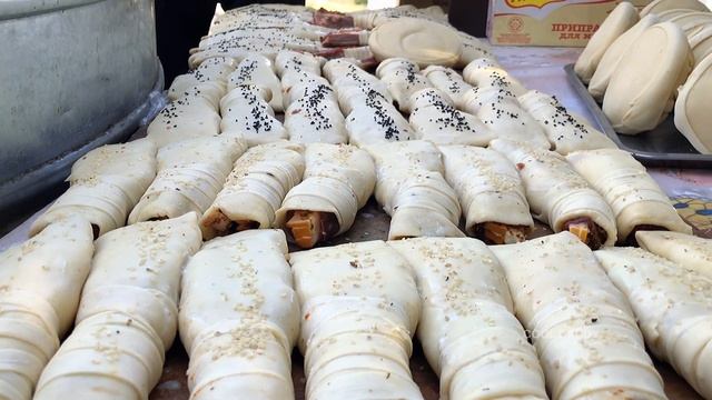 16 TYPES OF TANDOOR SAMOSA | Popular Uzbek Street Food | Tandoor Samsa