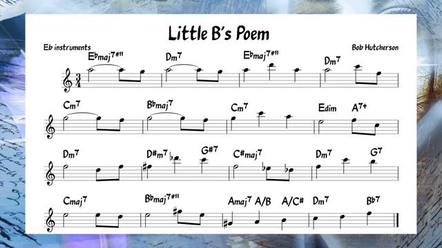 Little_B_s_Poem_(Hutcherson)_Backing_track___score_for_Eb_alto_instruments(360P)[1]