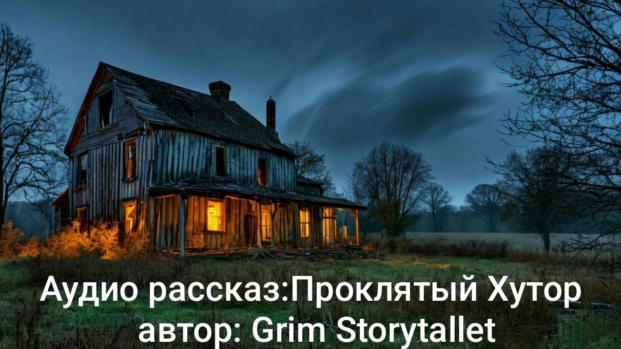аудио рассказ: Проклятый хутор. страшные истории на ночь.