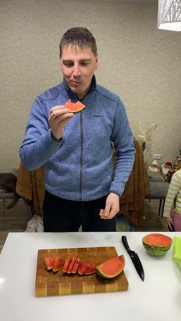 Дегустация арбуза