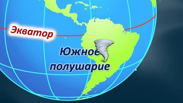 ... Почему ураганы не могут пересечь линию экватора .....