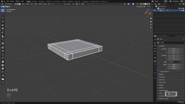 5 -Modeling a Low Poly Chair