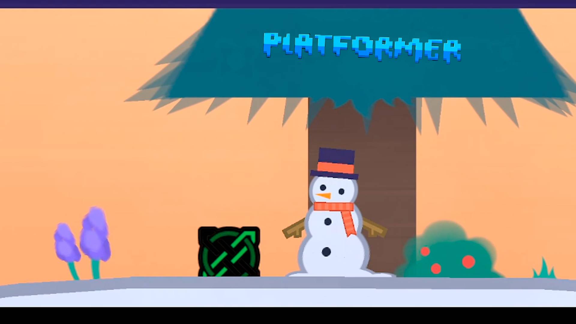 Geometry Dash - Platformer (Названия Уровня: building a snowman) #20