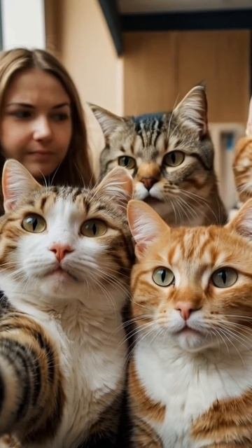 Котоселфи #забавныекоты