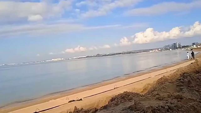 Анапа. Центральный пляж. 25 января 2025 года.