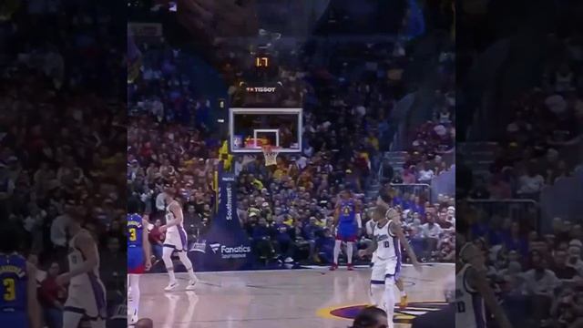 Невероятнейший бросок Йокича за 1.7 секунды до конца четверти