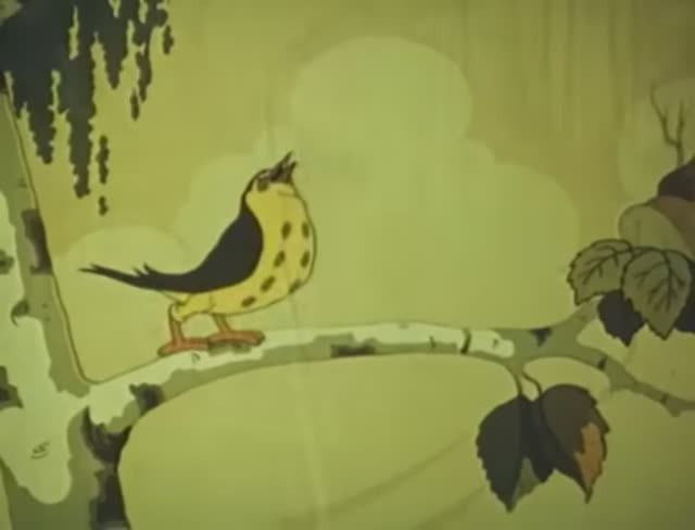 Мультфильмы мультики Лиса и дрозд сказка 1946 (СССР) Мультфильм лиса и дрозд мультфильм мультик