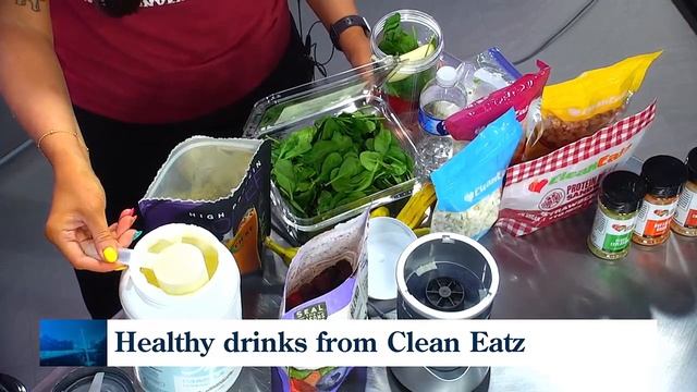 Healthy smoothies with Clean Eatz