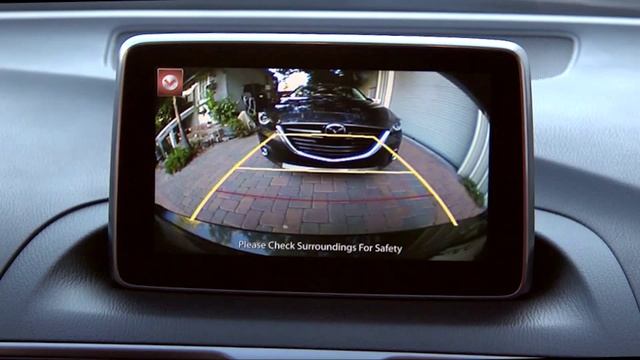 How to use the Rearview Back Up Camera Settings in the Mazda Connect Infotainment System