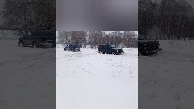 Супер 👍 время, нива автомобиль для души!