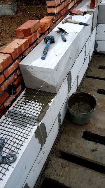 Внутренняя начинка стен газоблока