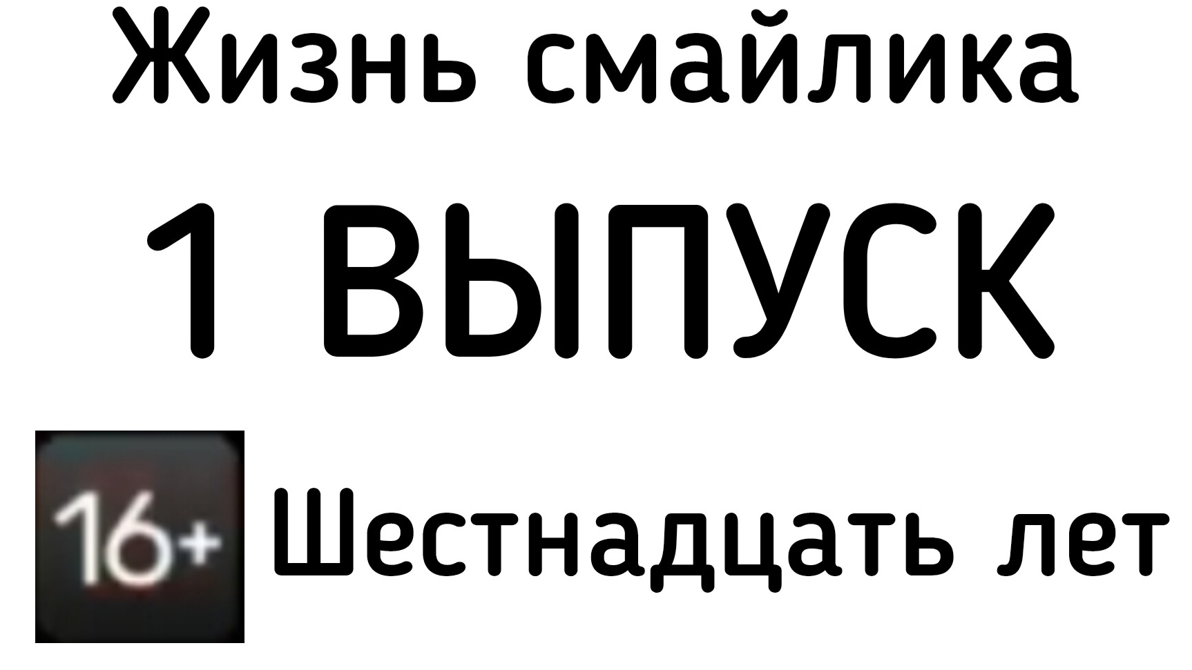 Жизнь смайлика 1 выпуск (16+)