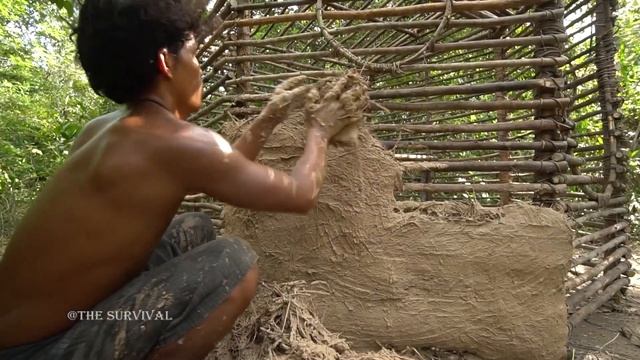 Строительство Самои Уникальнои Виллы Для Выживания В Лесу