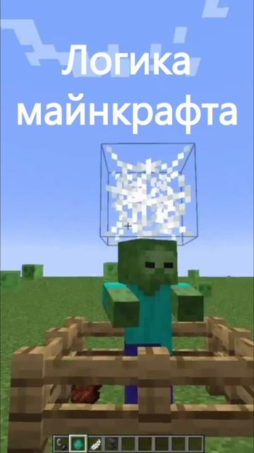 Minecraft logic 🤔 #shorts #minecraft #rutube