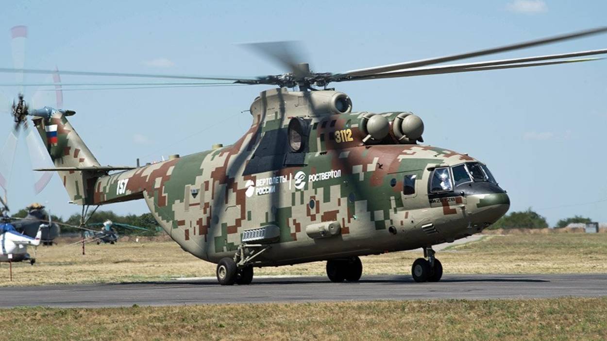 МИ-26Т, ЗВЕЗДА, 1-72, ОБЗОР СОБРАННОЙ МОДЕЛИ