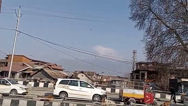 Гималаи с улиц Шринагара, Кашмир, Идия. Мир Универсологии.