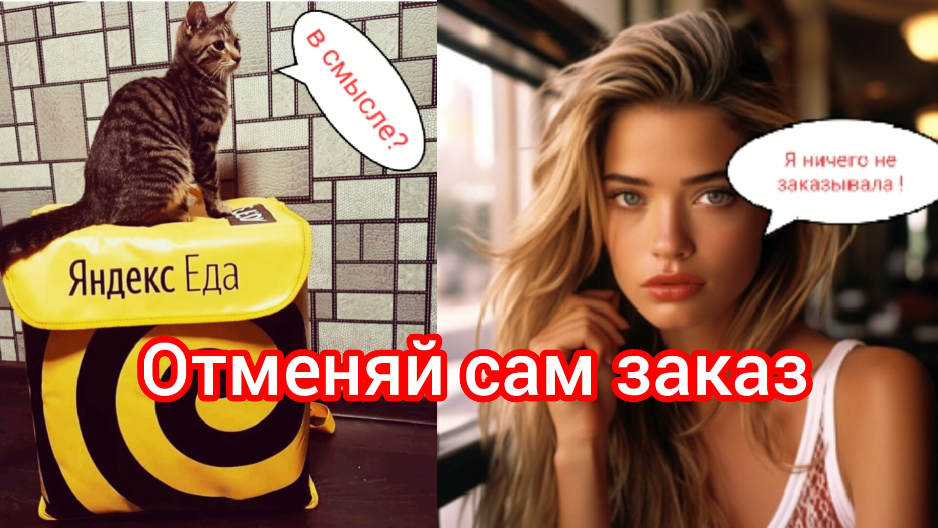 Яндекс доставка ,новые правила. Отменяй заказ сам. Жесть.....