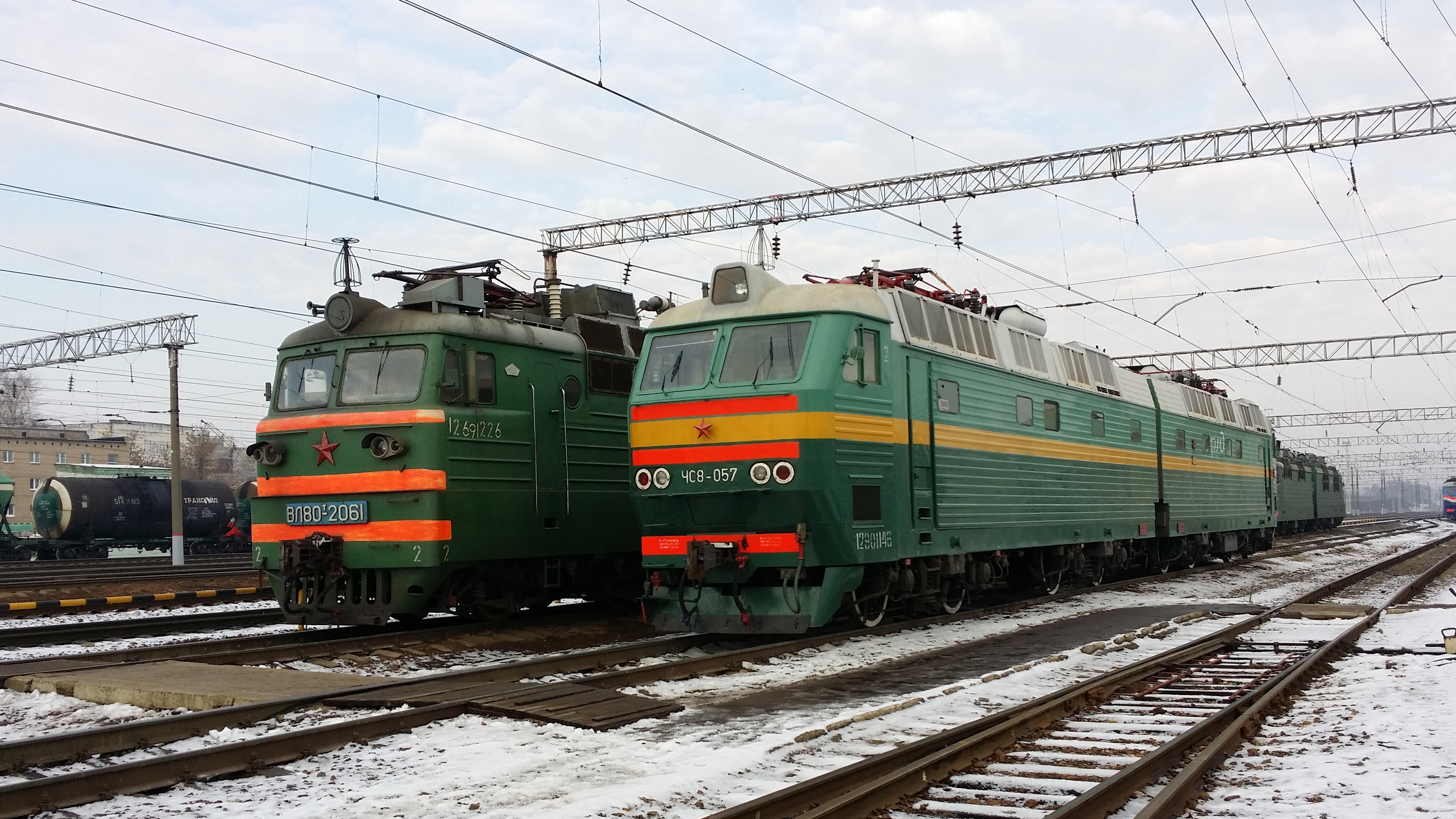 фотоподборка локомотивов депо Вязьма | ЧС8, ЧС7, ЧС4т, ВЛ80с, ВЛ80т, ВЛ60п/к, ЧМЭ3