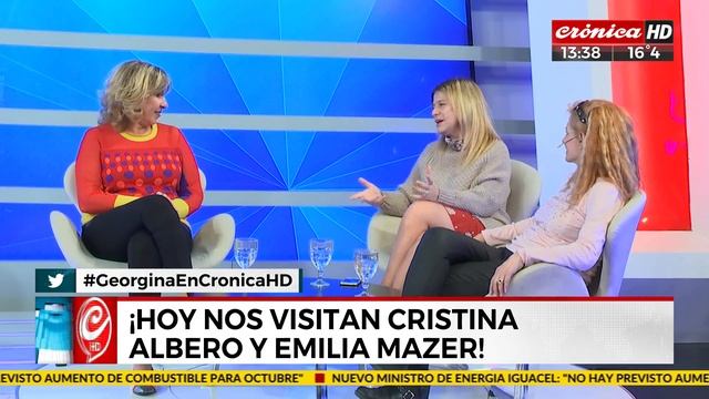 Recibimos a Cristina Alberó y Emilia Mazer