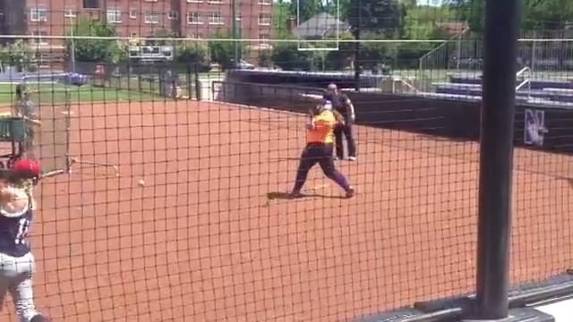 Ashley Lambert, Class of 2015, Softball, Hitting with Saman