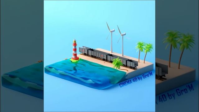 RAIL-FGK-cinema 4d