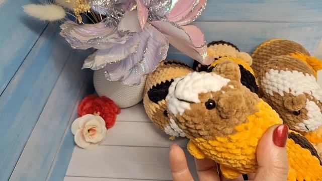 ОБЗОР🧸НАВЯЗАЛА ЗА ТРИ ДНЯ🧸#игрушки #вязаные #плюшевыеигрушки #мастеркласс #красиво #интересно