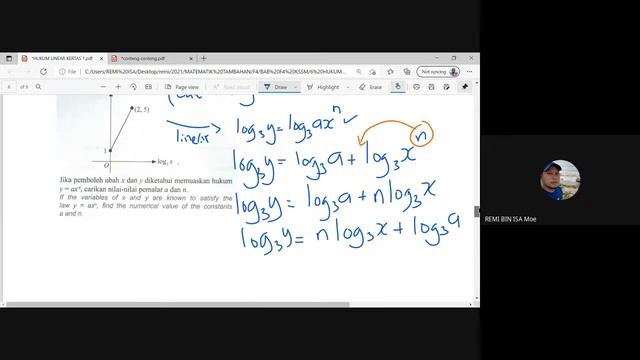 BAB 6 : HUKUM LINEAR   (MENYELESAIKAN MASALAH  3 )