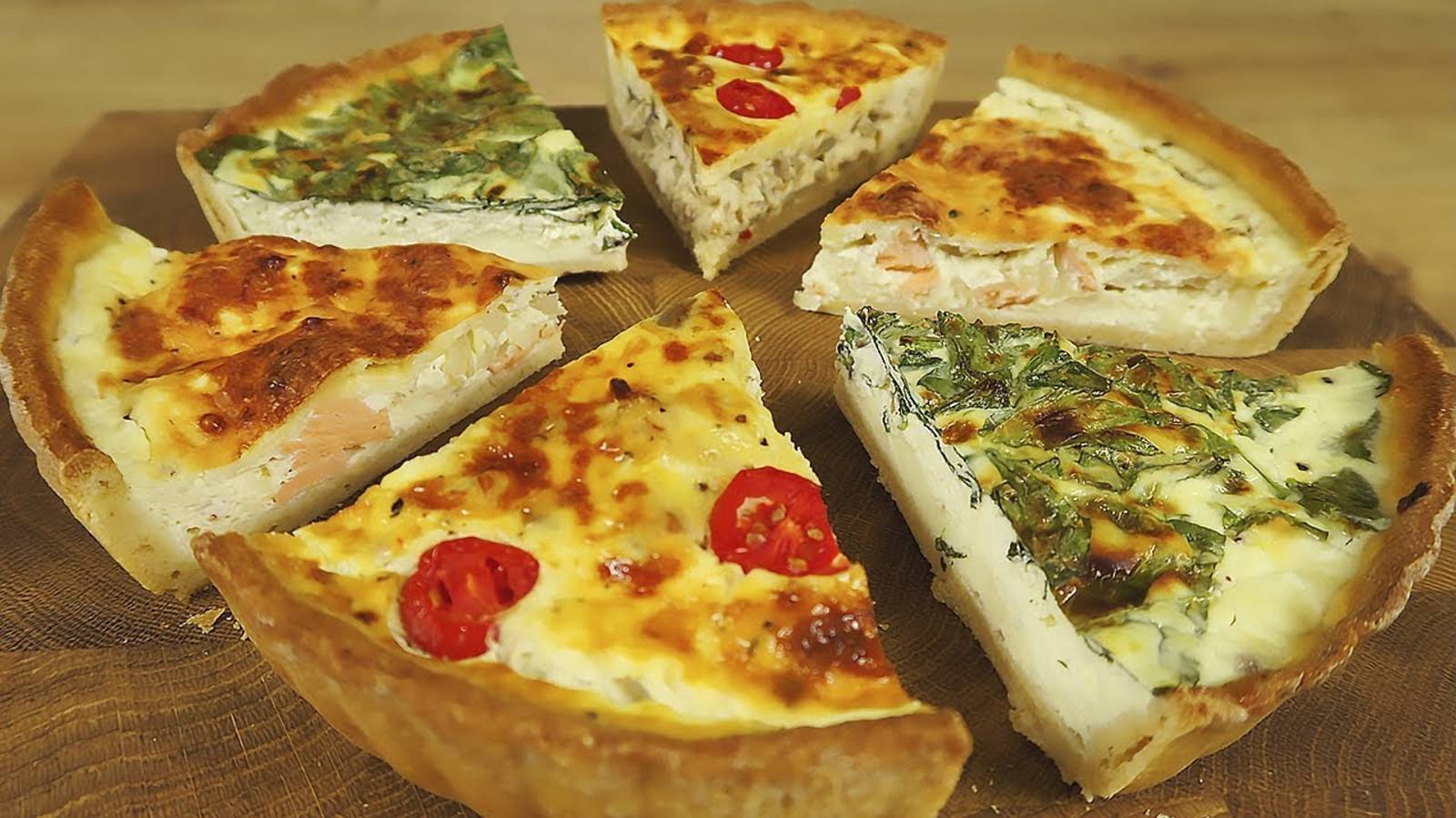 ГОТОВЛЮ ТРЕТИЙ ДЕНЬ, И КАЖДЫЙ РАЗ ПО НОВОМУ 🥧 Заливной Пирог  Киш  с ТРЕМЯ вариантами начинки!
