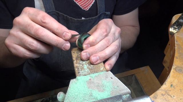 How to make an opal Ring Start To Finish - Part Three