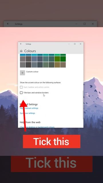 CHANGE TITLE BAR COLOR IN FILE EXPLORER | WINDOWS 10 #shorts