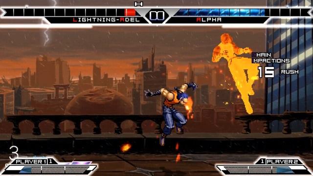 [KOF Mugen] Lightning Adel Vs Alpha