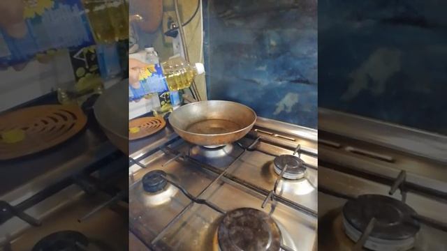 Готовим жареный кабачок с грядки.