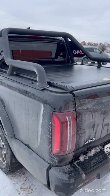 Зарядили пикап JAC T9 роллетой и вкладышем!