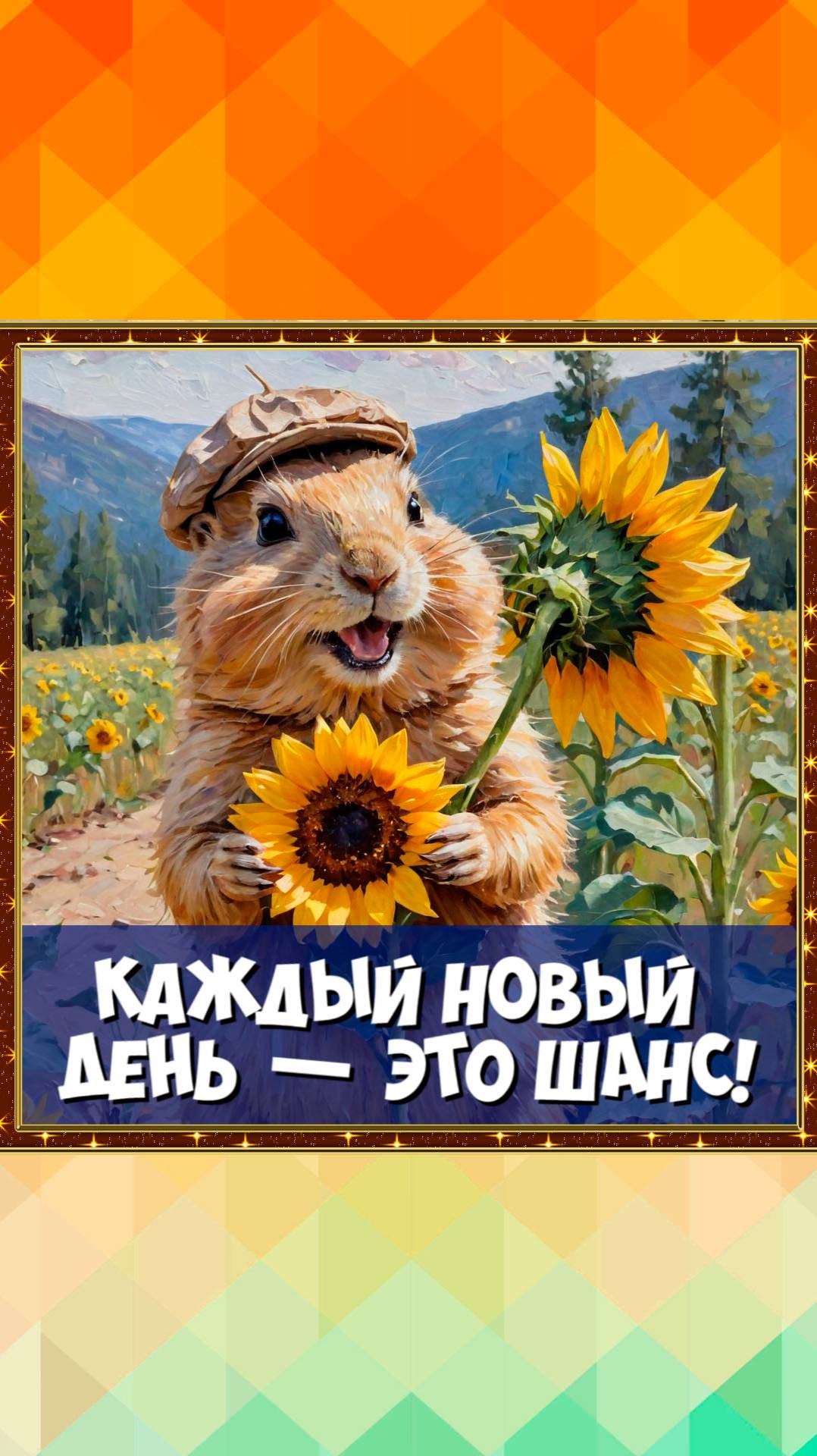 Каждый новый день — это шанс.