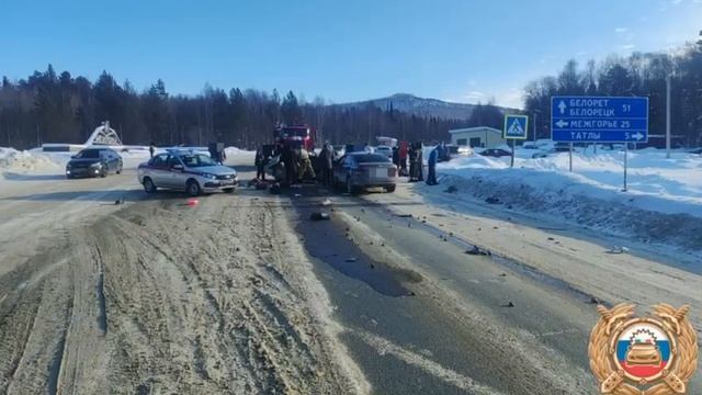 Продробности ДТП в Белорецком районе Башкирии