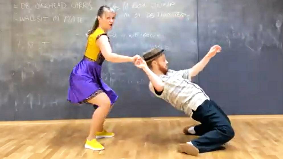 Rockabilly Jive Dance  Sondre  Tanya. Танцы