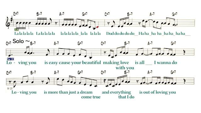 Lovin' You - ( Eb Instrument ) ( 360 X 640 )