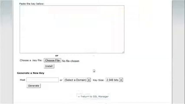 How To Use cPanel SSL/TLS Manager