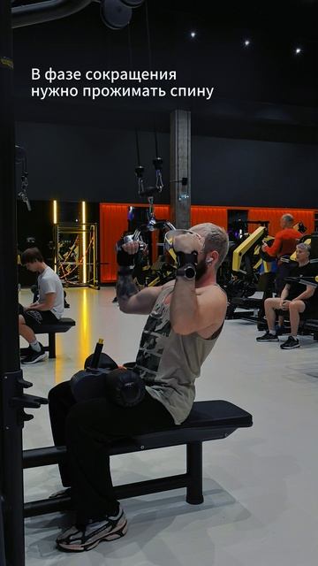 Вертикальная тяга параллельным хватом