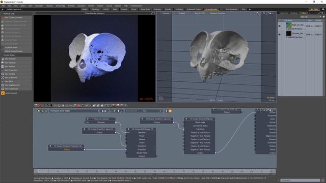 MODO + Octane _ Triplanar Mapping