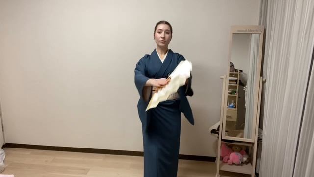 Japanese dance "Kyo no Shiki" Японский танец "Кё но Сики"