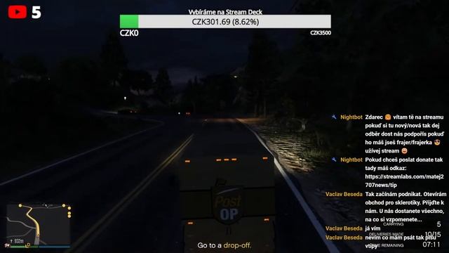 Stream z GTA V-Dojdi pokecat a zahrát CZ/SK