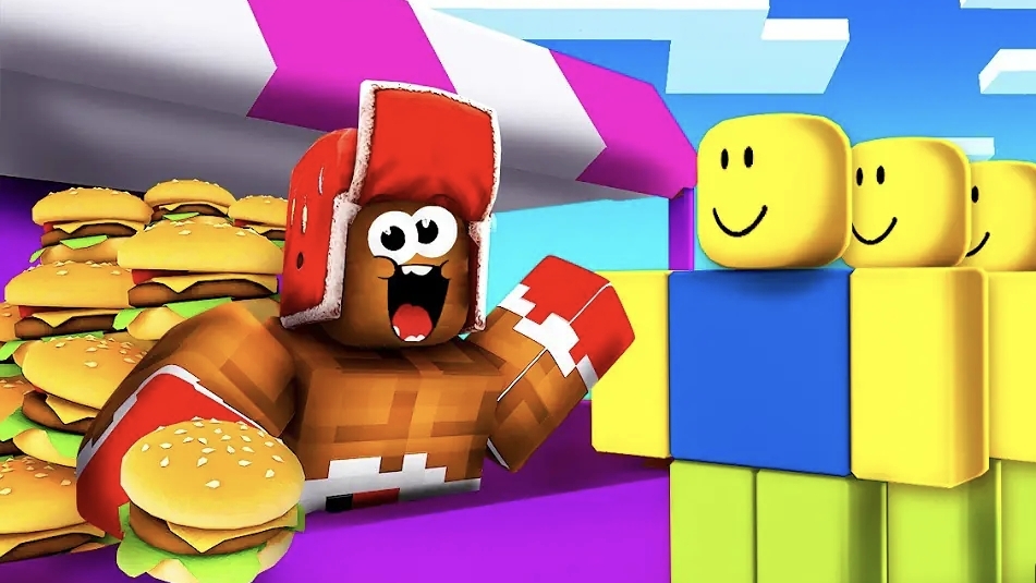 ВОТ ЗАЧЕМ Мой Друг ПРОДАЛ 1000 БУРГЕРОВ за 24 Часа в Роблокс! Roblox