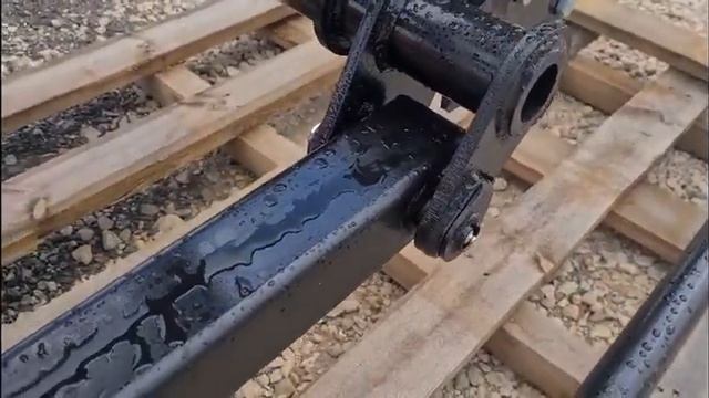 Отвал двухсторонний с тягами
