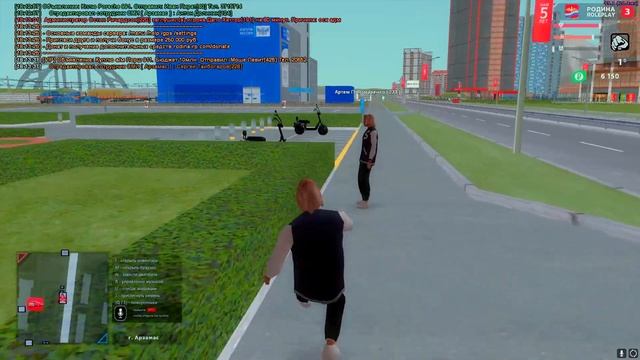 Путь Бомжа на Родина РП Северный Округ в Gta Crmp