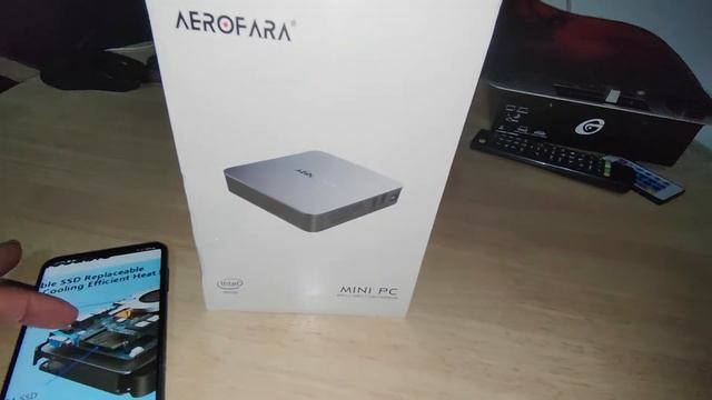 AEROFARA Mini PC,Intel 11th Gen N5105 Mini Desktop Computers,Windows 11 Pro 8GB RAM 256GB SSD