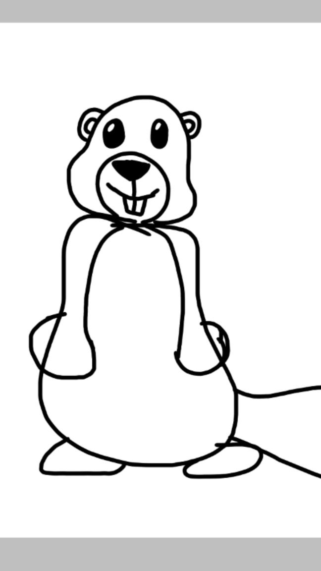 Hey,bobr k#rwa!- будь добр [Бобр - SLAVA SKRIPKA] нарисовал в IbisPaintX.