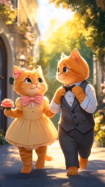 Мама я влюбился
🐱+🐈=❤️