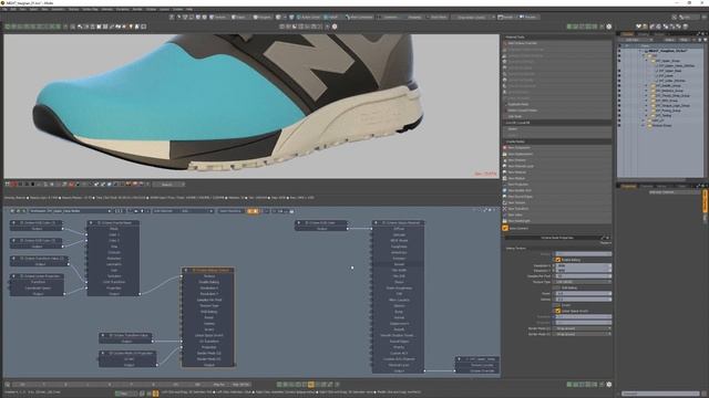 Modo _ Octane Render_ Suede Material