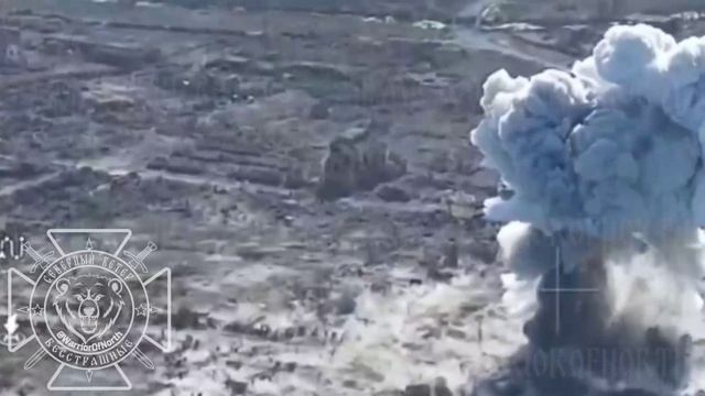 💥ОДАБ-1500 по украинским фашистам в Волчанске !!!